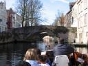 One of Bruges' many bridges
